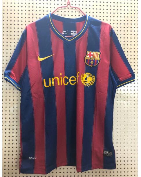 2009-2010 Barcelona Retro Home Kit Soccer Jersey